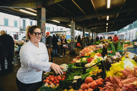 Florence Market Tour and Cooking Class in the historic center of Florence